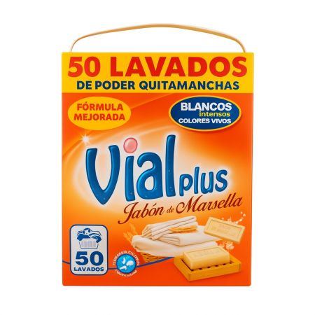 Vialplus Jabón De Marsella Detergente Detergente en polvo con ingredientes naturales ofrece limpieza profunda y fragancia fresca