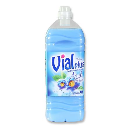 Vialplus Azul Clásica Suavizante Concentrado Suavizante concentrado para suavidad y frescura 80 lavados 2000 ml