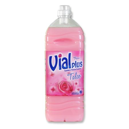 Vialplus Talco Suavizante Concentrado Suavizante concentrado para una suavidad y fescura 80 lavados 2000 ml