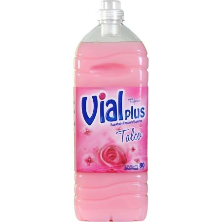 Vialplus Talco Suavizante Concentrado Suavizante concentrado para una suavidad y fescura 80 lavados 2000 ml