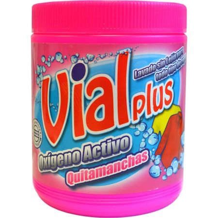 Vialplus Oxígeno Activo Quitamanchas Quitamanchas en polvo para la ropa sin lejía 1000 gr