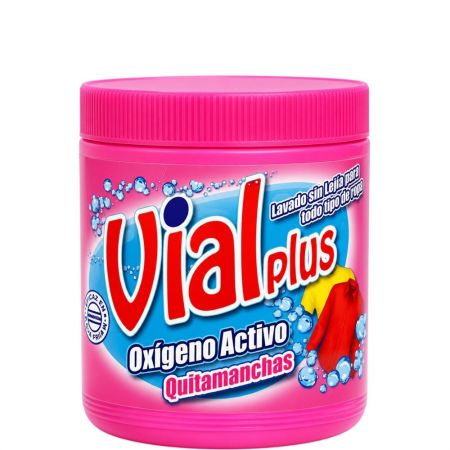 Vialplus Oxígeno Activo Quitamanchas Quitamanchas en polvo para la ropa sin lejía 1000 gr