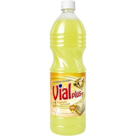 Vialplus Fregasuelos Perfumado Marsella Fregasuelos perfumado limpia intensamente efecto brillante y duradero 1500 ml