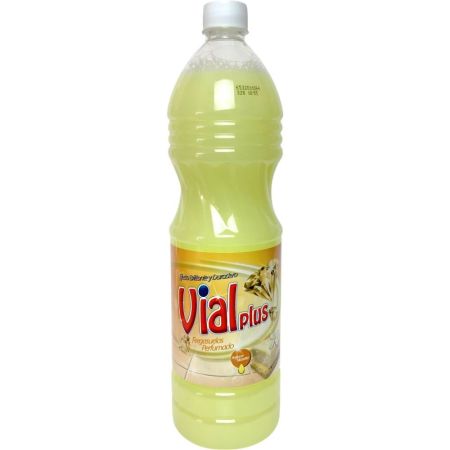 Vialplus Fregasuelos Perfumado Marsella Fregasuelos perfumado limpia intensamente efecto brillante y duradero 1500 ml
