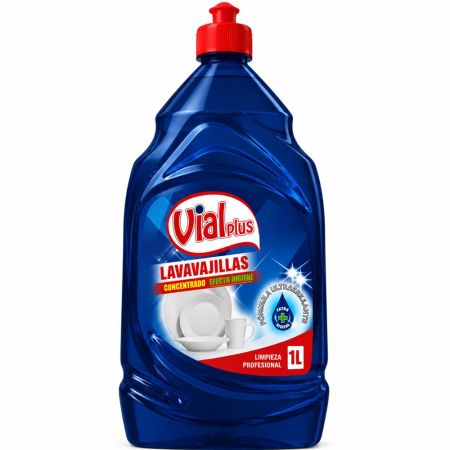 Vialplus Lavavajillas Concentrado Efecto Higiene Lavavajillas a mano concentrado efecto higiene 1000 ml