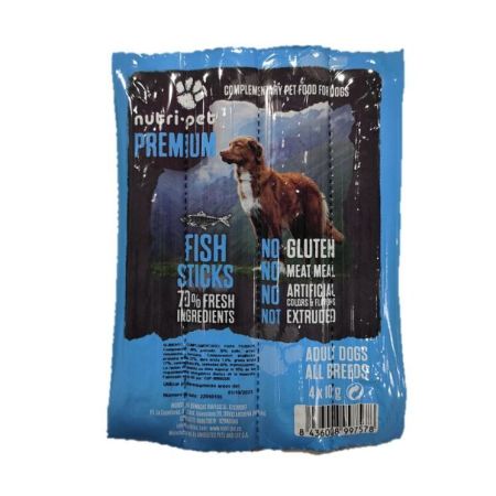 Nutri-Pet Premium Fish Sticks Sticks de pescado para perros beneficiosos para su organismo 40 gr