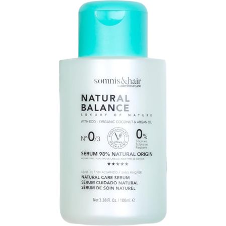 Somnis&Hair Natural Balance Nº0/3 Sérum Cuidado Natural Sérum capilar natural nutre repara y protege ofreciendo una hidratación intensa para todo tipo de cabellos 100 ml