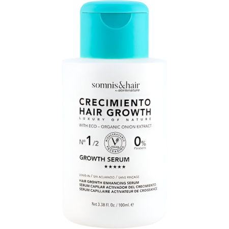 Somnis & Hair Crecimiento Hair Growth Nº1/2 Sérum Capilar Activador Sérum capilar activador del crecimiento fortalece su estructura y evita la rotura 100 ml