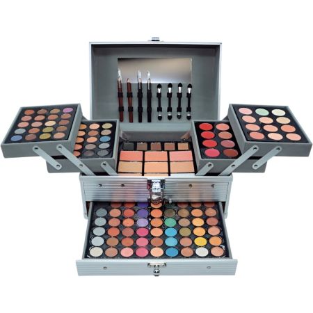 Mya Cosmetics Professional 168 Colores Maletín Maletín de maquillaje profesional con gran poder de pigmentación y durabilidad