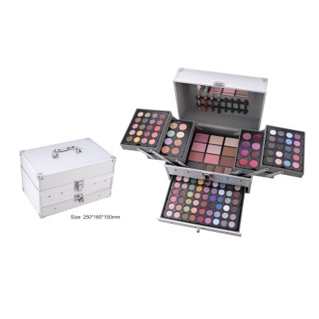 Mya Travel Professional 168 Colores Maletín Maletín de maquillaje profesional con gran poder de pigmentación y durabilidad