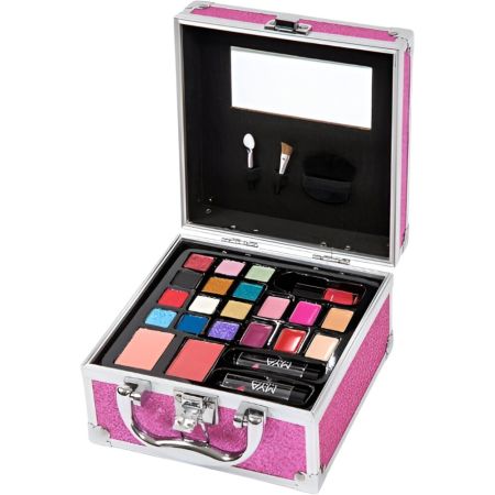 Mya Cosmetics Glitter Fashion Maletin Maletín de maquillaje profesional con una moderna e irresistible selección de colores