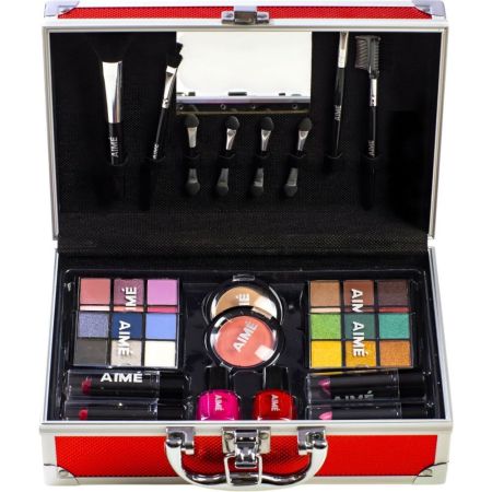 Mya Travel Aimé Maletín Maletín de maquillaje profesional con una moderna e irresistible selección de colores