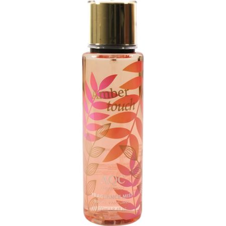 Aqc Fragances Amber Touch Fragance Mist Body mist ligero y refrescante con dulce fragancia a vainilla 200 ml
