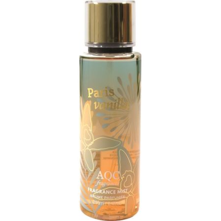 Aqc Fragances Paris Vainilla Fragance Mist Body mist ligero y refrescante con dulce fragancia a vainilla 200 ml