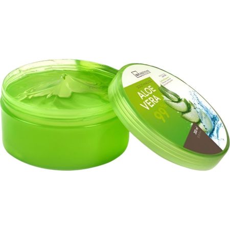 Idc Institute Aloe Vera Shoothing Gel Gel corporal calmante ideal para después de la depilación de tomar el sol y para piernas cansadas 300 ml