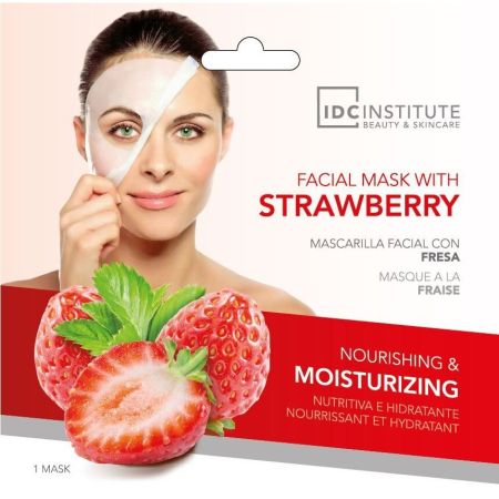 Idc Institute Nourishing & Moisturizing Mascarilla Facial Con Fresa Mascarilla facial nutritiva e hidratante con fresa 25 ml