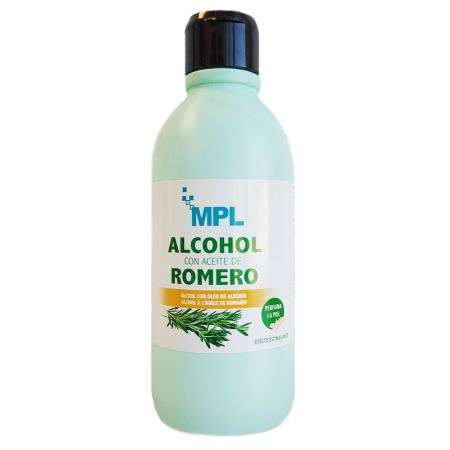 Mpl Alcohol Con Aceite De Romero Alcohol con aceite de romero ideal para friegas y masajes 250 ml