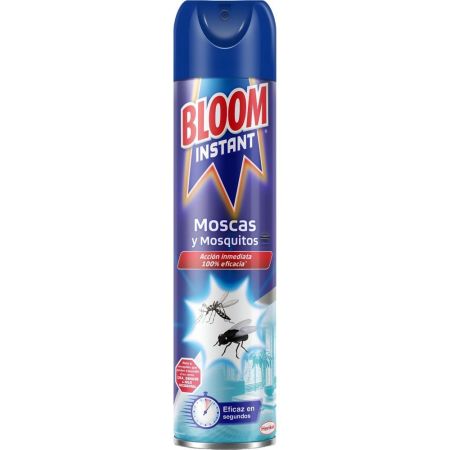 Bloom Insecticida Instant Moscas Y Mosquitos Insecticida acción inmediata 100% eficacia 600 ml