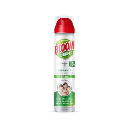 Bloom Derm Repelente Basic Repelente de mosquitos común y tigre absorción rápida y acción inmediata 100 ml