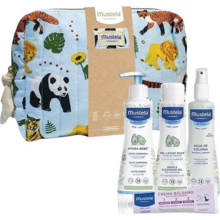 Mustela Jungla Neceser Bebé Set de cosmética de bebé con productos imprescindibles para su cuidado