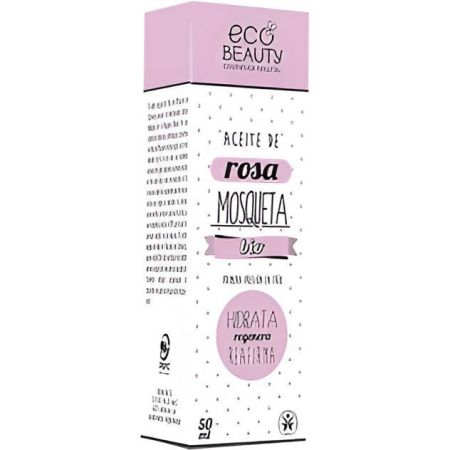Ecobeauty Aceite De Rosa Mosqueta Bio Aceite de rosa mosqueta hidrata regenera y reafirma 100% natural 50 ml