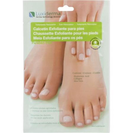Senti2 Calcetín Exfoliante Para Pies Calcetín exfoliante para pies elimina las durezas en una sola aplicación