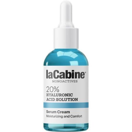 Lacabine Monoactives 20% Hyaluronic Acid Solution Serum Cream Sérum crema hidrata y suaviza la piel en profundidad reduciendo arrugas con ácido hialurónico 30 ml