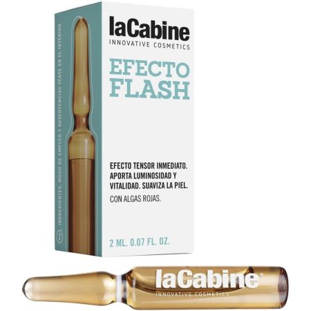 Lacabine Ampolla Efecto Flash Ampolla efecto tensor inmediato con algas rojas aspecto suave y radiante al instante