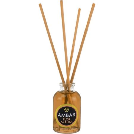 Ambar Ambientador Mikado Flor De Azahar Ambientador mikado para hogar 0% alcohol con gran fragancia +45 días de duración 30 ml
