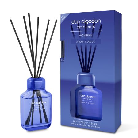 Don Algodon Ambients Aroma Clásico Perfumador Mikado Ambientador mikado para hogar con agradable fragancia hasta 60 días de duración 65 ml