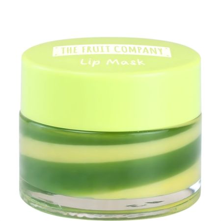 The Fruit Company Niacinamida Mascarilla Labial Noche Mascarilla para labios extraprotectora repara tus labios mientras duermes con sabor aguacate y vainilla 12 ml