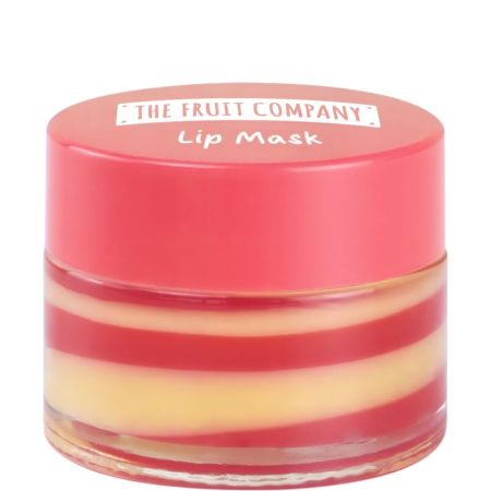 The Fruit Company Vitamina C Mascarilla Labial Noche Mascarilla para labios revitalizante repara tus labios mientras duermes con sabor tropical 12 ml