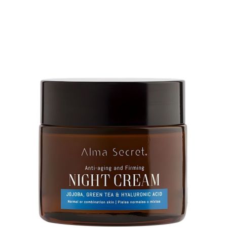Alma Secret Anti-Aging And Firming Night Cream Piel Normal O Mixta Crema facial de noche antiedad hidratante nutritiva y multireparadora 50 ml