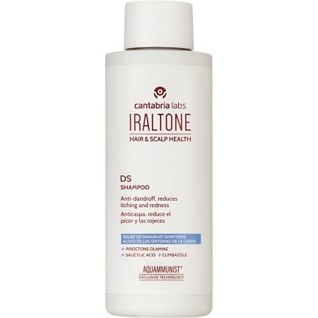 Iraltone Champú Ds Champú reduce caspa alivia picor e irritación del cuero cabelludo hidratando en profundidad 200 ml