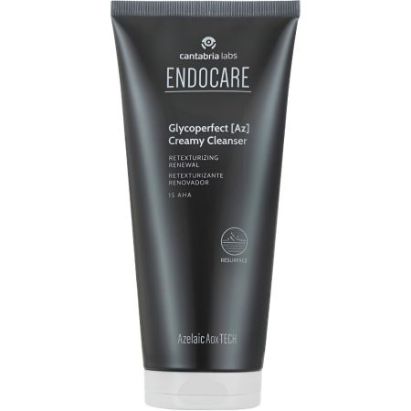 Endocare Glycoperfect [Az] Creamy Cleanser Gel limpiador facial realza la luminosidad eliminando impurezas y exfoliando delicadamente para una piel más suave 150 ml