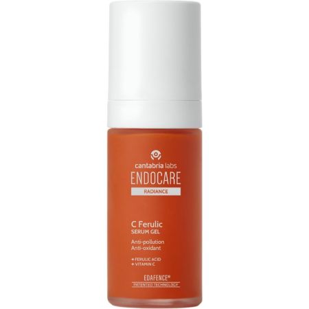 Endocare Radiance C Ferulic Serum Gel Sérum antipolución y antioxidante protege la piel frente a los factores externos de estrés ambiental 30 ml