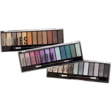 Magic Studio Nudes Eyeshadow Palette Paleta de sombras de ojos para looks intensos con acabados mates o brillantes 12 tonos