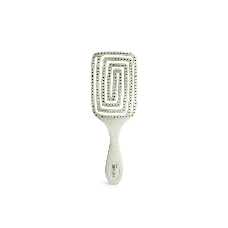 Idc Institute Cepillo Eco Paddle Brush Cepillo de fibras naturales desenreda tu cabello con suavidad y rapidez
