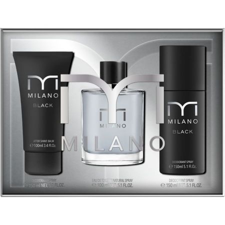 Milano Black Estuche Eau de toilette para hombre 100 ml