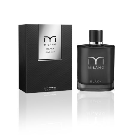 Milano Black Eau de toilette para hombre 200 ml