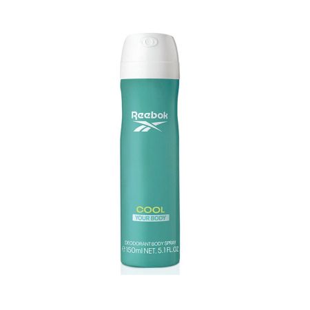 Reebok Cool Your Body For Woman Desodorante Spray Desodorante perfumado para mujer 150 ml