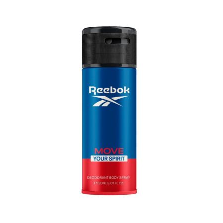 Reebok Move Your Spirit For Men Desodorante Spray Desodorante perfumado para hombre 150 ml