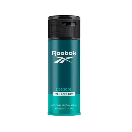 Reebok Cool Your Body For Men Desodorante Spray Desodorante perfumado para hombre 150 ml