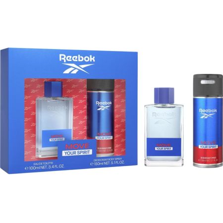 Reebok Move Your Spirit Estuche Eau de toilette para hombre 100 ml