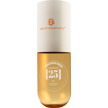 Bongamo Fragance 25 Body Mist Body mist perfumado ofrece sensación dulce exótica y reconfortante con aroma cálido 75 ml