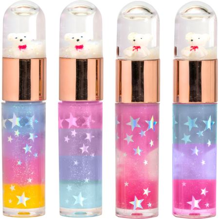 Martinelia Lip Gloss Bear Bálsamo labial ofrece gran hidratación e incluye una bola de nieve con un precioso osito polar 1 ud