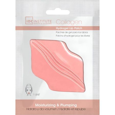 Idc Institute Moisturizing & Plumping Parches De Gel Para Labios Parche labial hidrata suaviza rellena repara y da volumen
