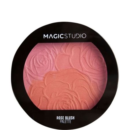 Magic Studio Rose Blush Palette Colorete en tres tonos distintos escoge el color ideal para cada ocasión