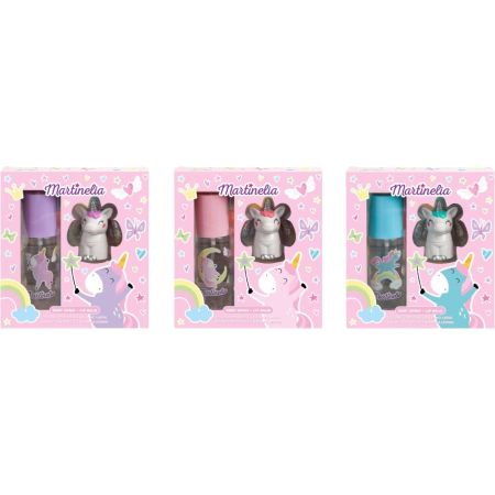 Martinelia Sweet Dreams Colonia Corporal+Bálsamo Labial Set infantil hidrata tus labios llénandote de magia con un dulce aroma en tu piel 1 ud