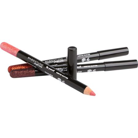 Magic Studio Lip Pencil Perfilador de labios para los amantes del glitter y la púrpurina